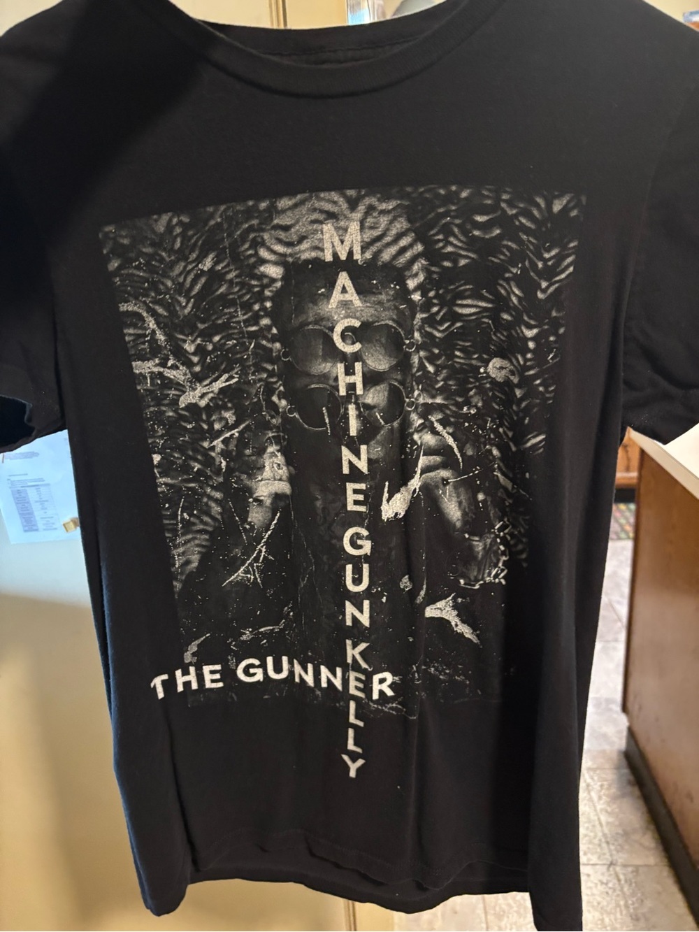 Black 'Machine Gun Kelly - The Gunner' Graphic Tee